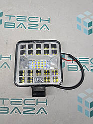 Фара LED, квадратна, 23 Вт, 10–30 В, вузький промінь, ДК