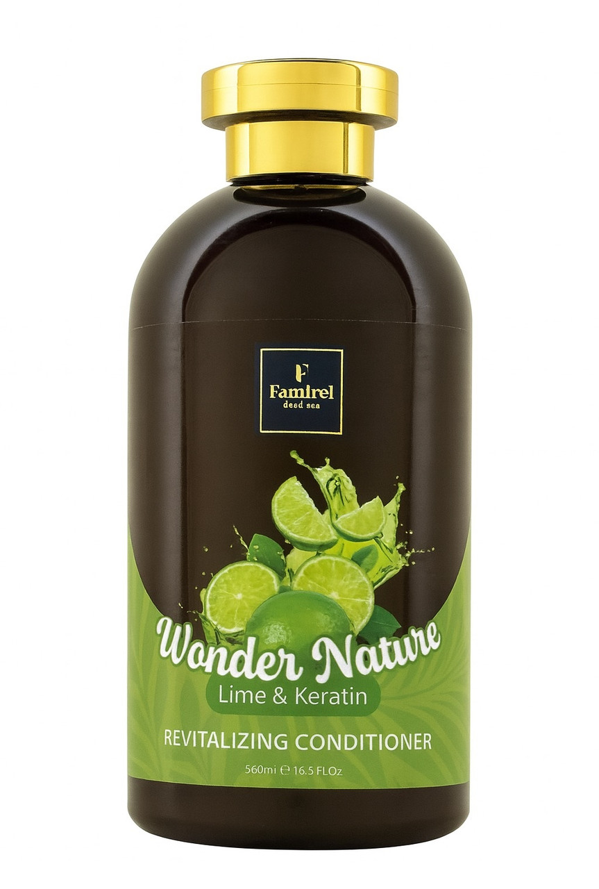 Відновлювальний кондиціонер Famirel Wonder Nature Лайм та Кератин 500мл, фото 1