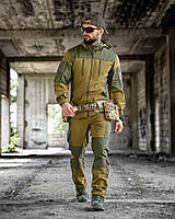 Военная форма летняя с капюшоном Горка хаки | Тактический костюм куртка+штаны олива