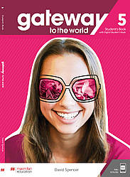 Gateway to the World for Ukraine 5 (B2) Student's Book + digital WB and SB + Students App (підручник + коди)