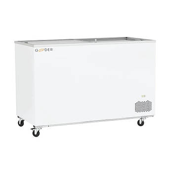 Морозильна скриня з прямим склом UDD 400 SC Gooder, фото 1