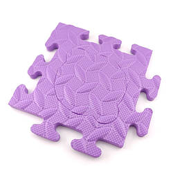 Протиковзкий килимок для голосової кнопки 16х16х1 см 1 шт. Бузковий