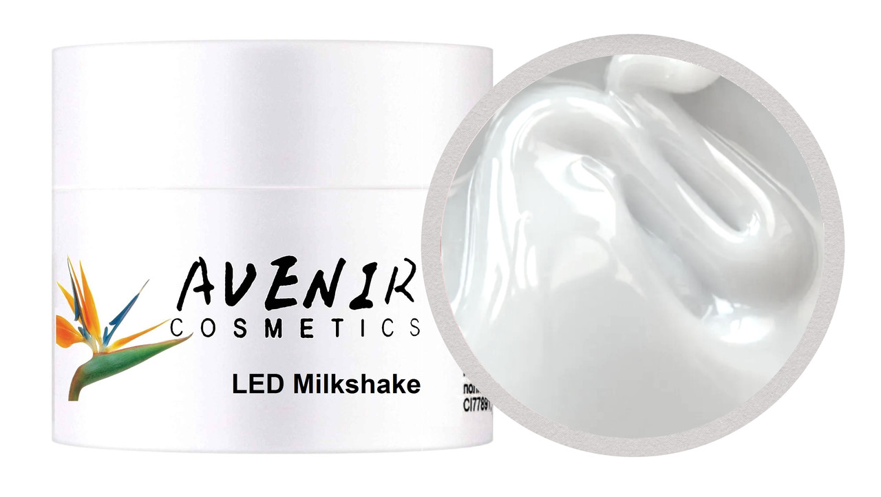 Гель для нарощування Milkshake Молочний 30 мл, фото 1