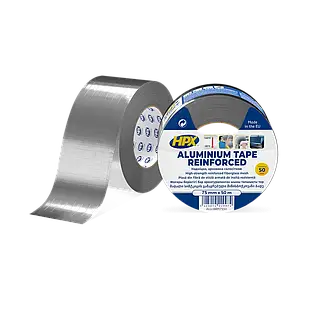 HPX ALU / ARM - 75мм x 50м - армована алюмінієва клейка стрічка (алюмінієвий скотч)