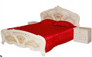 Ліжко Кармен нова без каркаса корпус і фасад ДСП 160х200 см (Світ Меблів TM) Піно