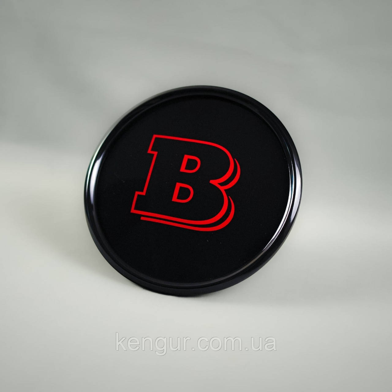 Червона емблема на  решітку з логотипом Brabus для Mercedes-Benz W465 2025+, фото 1