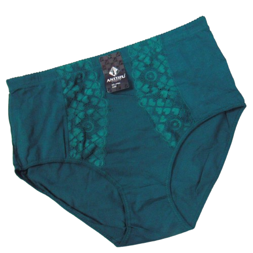 Труси жіночі великі 3XL зелені Anttifu 8803, фото 1