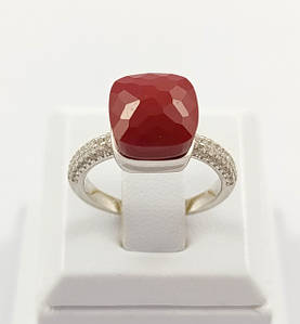 Каблучки з коралом