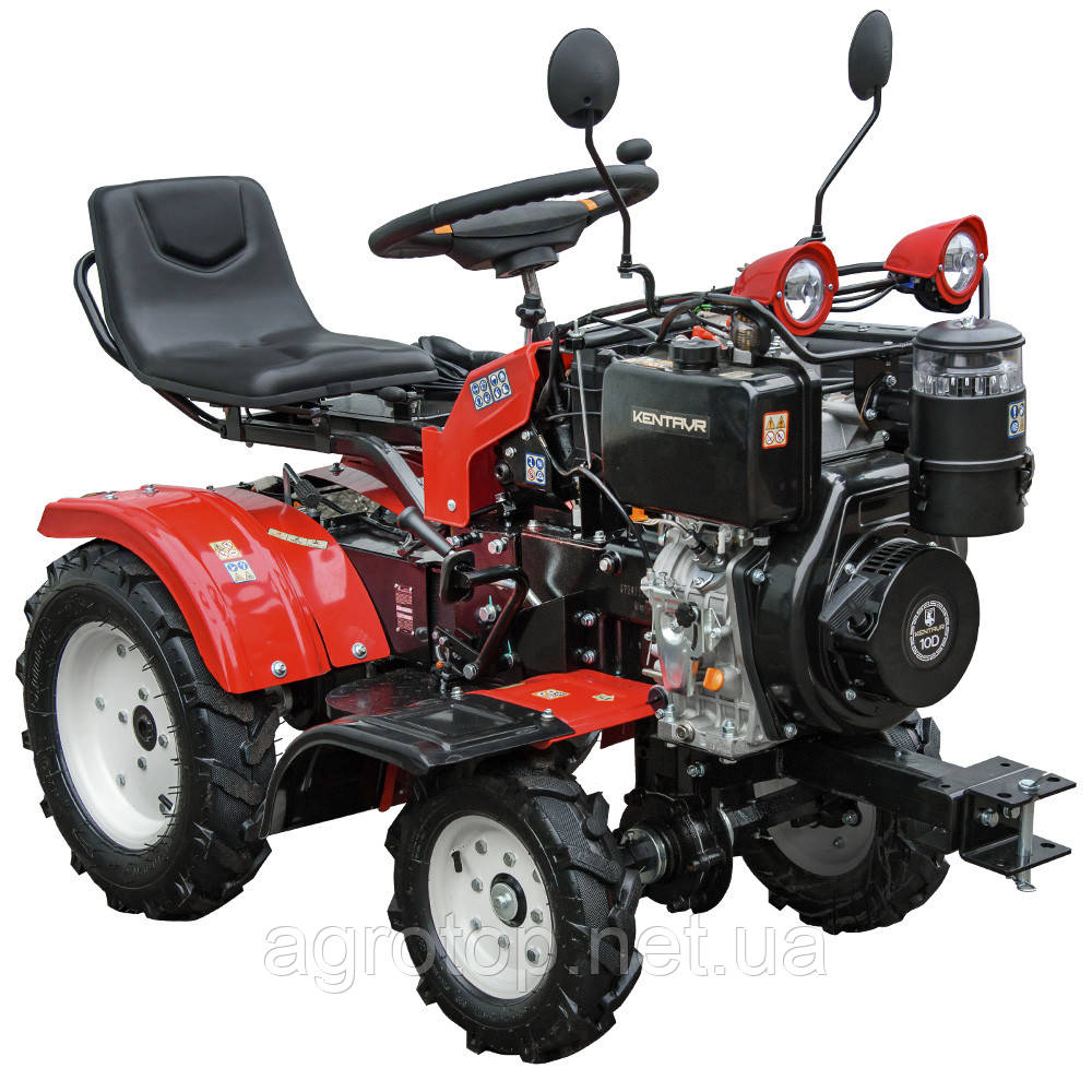 НОВИНКА Трактор KENTAVR 15G (Бензин 15к.с., КПП (3+1), колеса 4.0х8/5,0х12,, фото 1