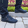 Чоловічі шкіряні кросівки (натуральна шкіра) чорні демісезонні для чоловіків на весну осінь, розміри 40-45, фото 7