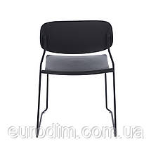 Стілець AMOS чорний, фото 4