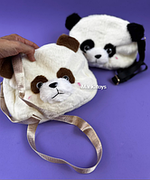 Пухнаста сумочка для дівчинки "Панда" M 18552 1 відділення, в пакеті