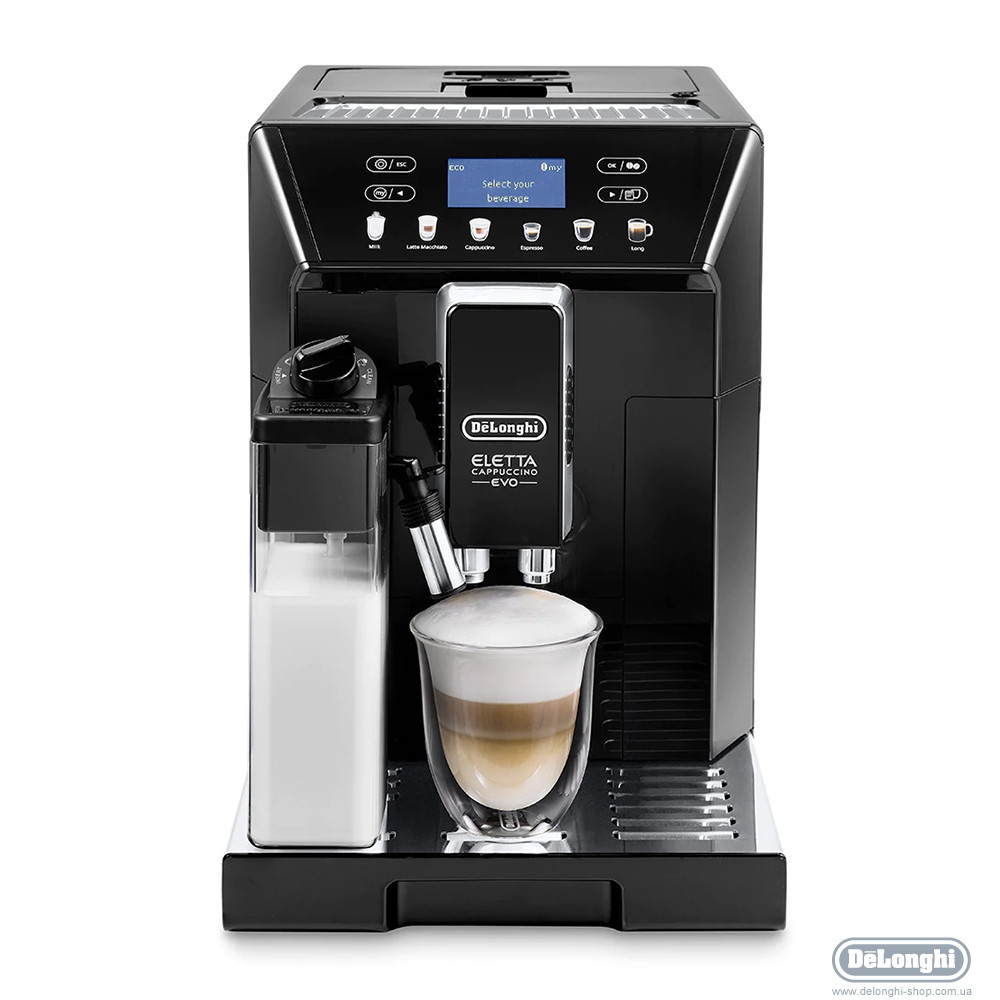 Кавомашина автоматична Delonghi Eletta Cappuccino EVO ECAM 46.860.B