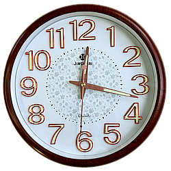 Фосфорний настінний годинник Світиться безшумний (30 см)