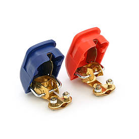 Клем для олив'яно-кислотного акумулятора D1, мідь 1,2 мм, 2 штуки в пауванні, ціна за паковання