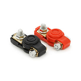 Клема для олив'яно-кислотного акумулятора D2, мідь, 2 штуки в пауванні, ціна за паковання