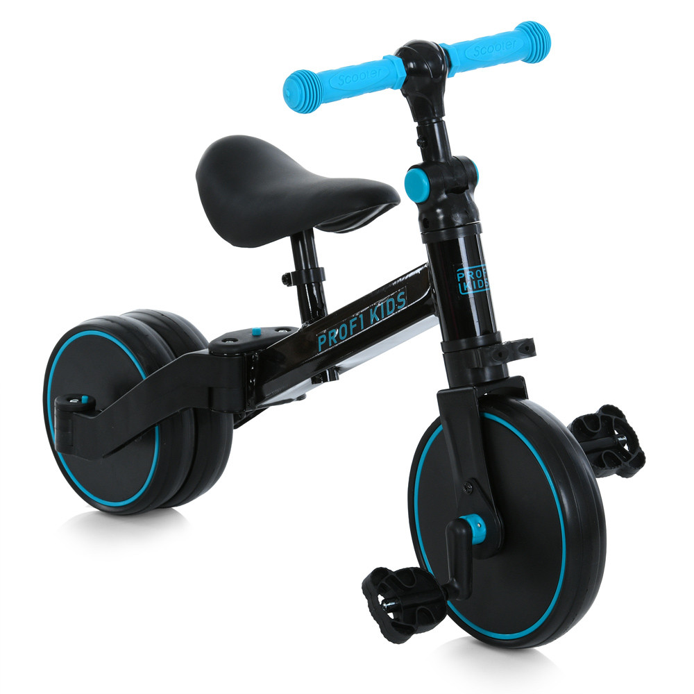 Велосипед-біговел 3в1 PROFI KIDS MBB 1008 blue green, фото 1