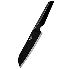 Ніж Santoku VINZER Geometry Nero Line 17.8 см (89302)