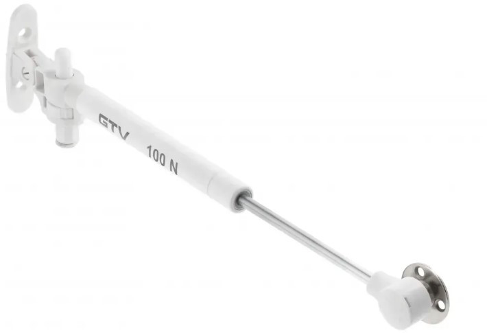 Ліфт пневматичний GTV 100N зі сповільнювачем, білий, фото 1
