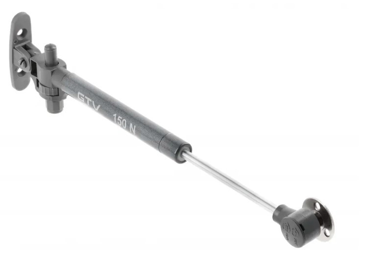 Ліфт пневматичний GTV 150N зі сповільнювачем, антрацит, фото 1