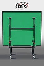 Тенісний стіл FENIX Home Sport M19 для приміщень, складаний, Зелений, фото 2