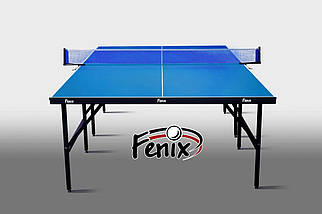 Тенісний стіл Fenix Basic Sport Outdoor М5 всепогодний вуличний 274×152,5×76 см Синій, фото 2