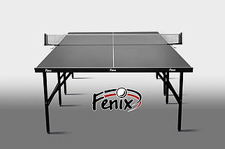Тенісний стіл для приміщень FENIX Basic Sport M16, Графітовий, фото 3