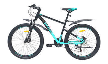 Гірський велосипед SPARK JOY 26" сталева рама 17", 21 швидкість, амортизація, дискові гальма, Shimano, для, фото 3