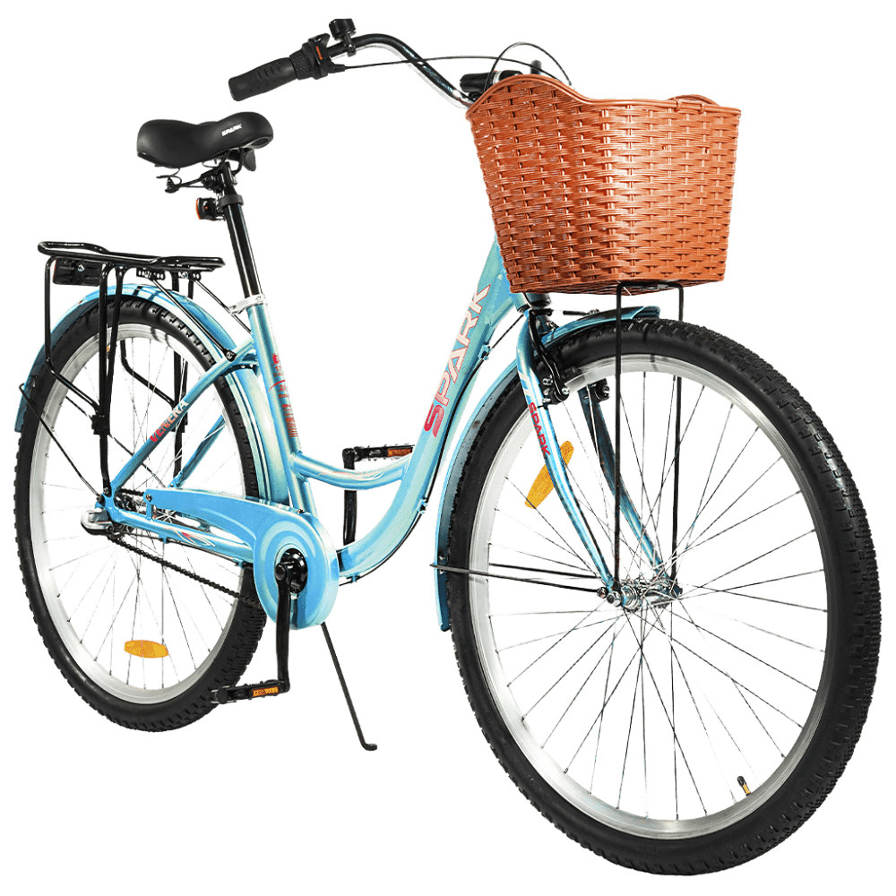 Міський велосипед SPARK PLANET-3 VENERA 28" алюмінієва рама 17" 3 швидкості, SHIMANO Nexus, кошик, багажник,