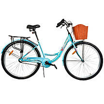 Міський велосипед SPARK PLANET-3 VENERA 28" алюмінієва рама 17" 3 швидкості, SHIMANO Nexus, кошик, багажник,, фото 4