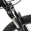 Велосипед гірський SPARK MONTERO JR 24", алюмінієва рама 13", 21 швидкість, Білий з чорним, фото 6
