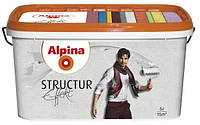 Краска Белая структурная Alpina Effekt Structur CE