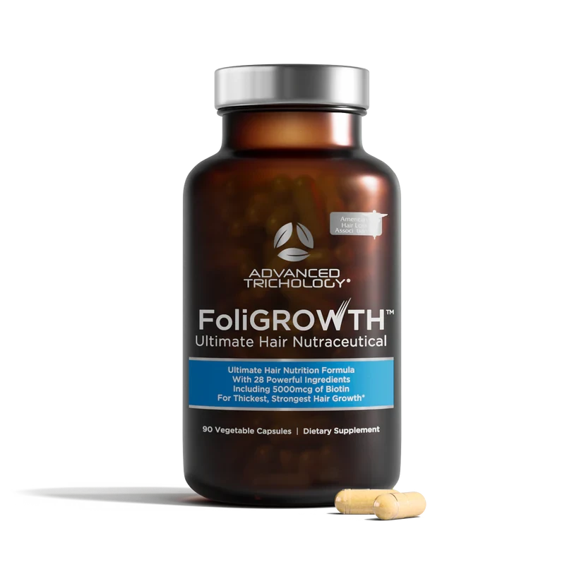 Advanced Trichology FoliGROWTH Ultimate Hair Nutraceutical, 90 капсул, фото 1