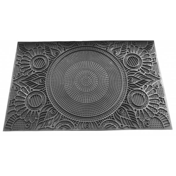 

Коврик резиновый Луг (58х36,5см), Черный