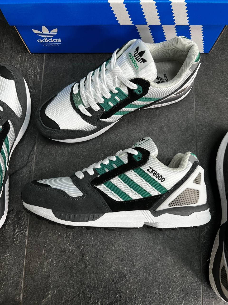 

Кроссовки мужские Adidas ZX8000 замшевые, летние кроссовки адидас зх 8000 серые текстиль, Серый