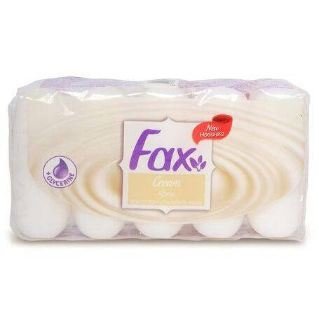 

Крем-мыло твердое Fax Cream Beauty Soap, 5*70 г (экопак) факс