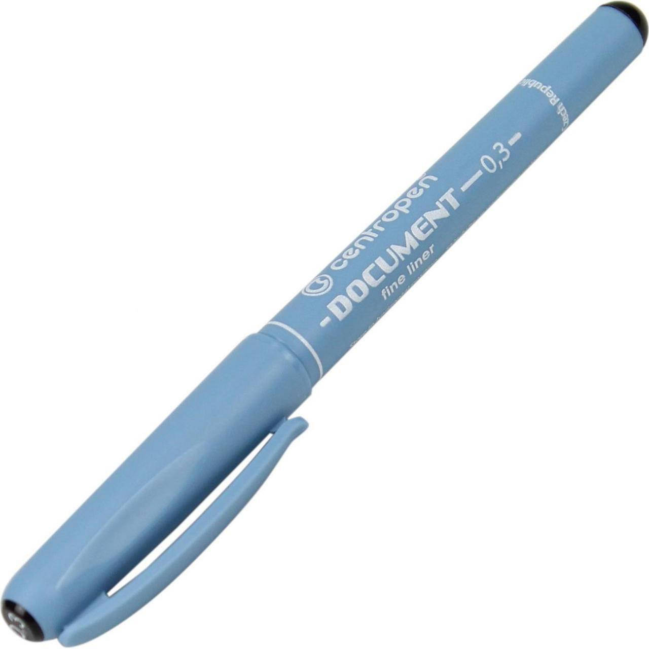 

Линер "Document" 0,3 (0,35) мм ц.Черный Centropen 2631/0,3