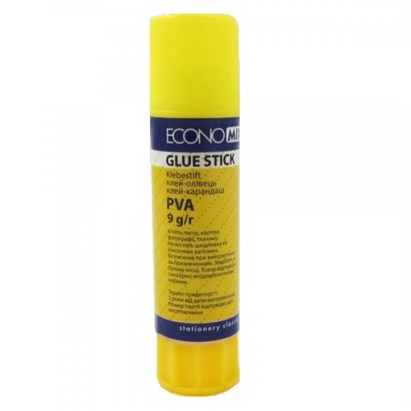 

Клей-карандаш Economix PVA E41202 9 грамм