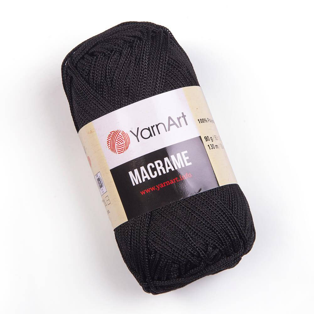 

Пряжа YarnArt Macrame 148 черный