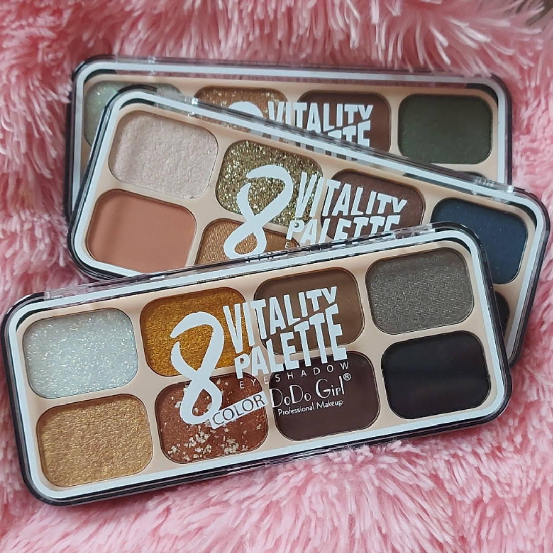 

Палитры теней для макияжа 8 оттенков