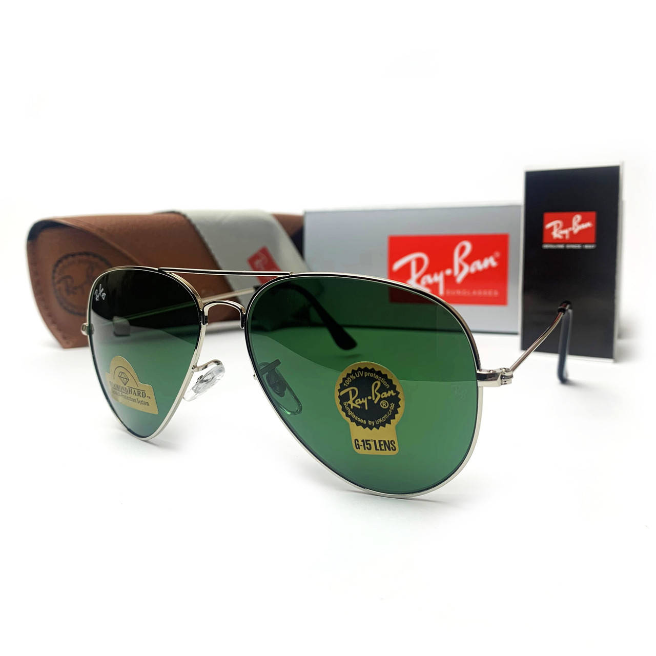 

Солнцезащитные Очки RB Aviator 3025 Капли High, Черный
