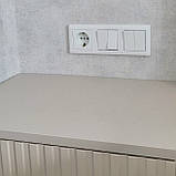 Розетка із заземленням і шторками - Hager Lumina Білий, фото 4