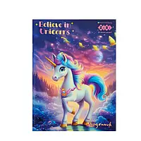 Щоденник шкільний  (А5,  40 аркушів,  м'яка обкладинка,УФ-лак)  ZiBi  UNICORN  ZB13126