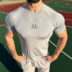 Футболка чоловіча спортивна компресійна UA для занять спортом та активного відпочинку