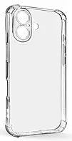 Силіконовий чохол Shockproof для iPhone 16 (закрита камера)