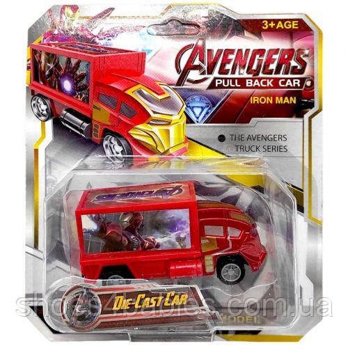 Машинка інерційна в блістері (ЖЕЛЕЗНИЙ ЛЮДИНА)