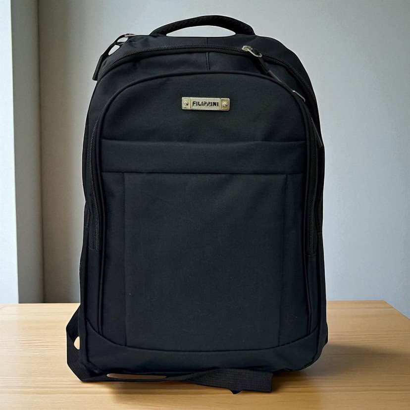 Міський рюкзак місткий унісекс чорного кольору (20271267), фото 1