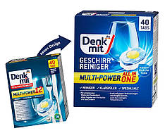 Таблетки для посудомийних машин Denkmit Multi Power 12, 40 шт.