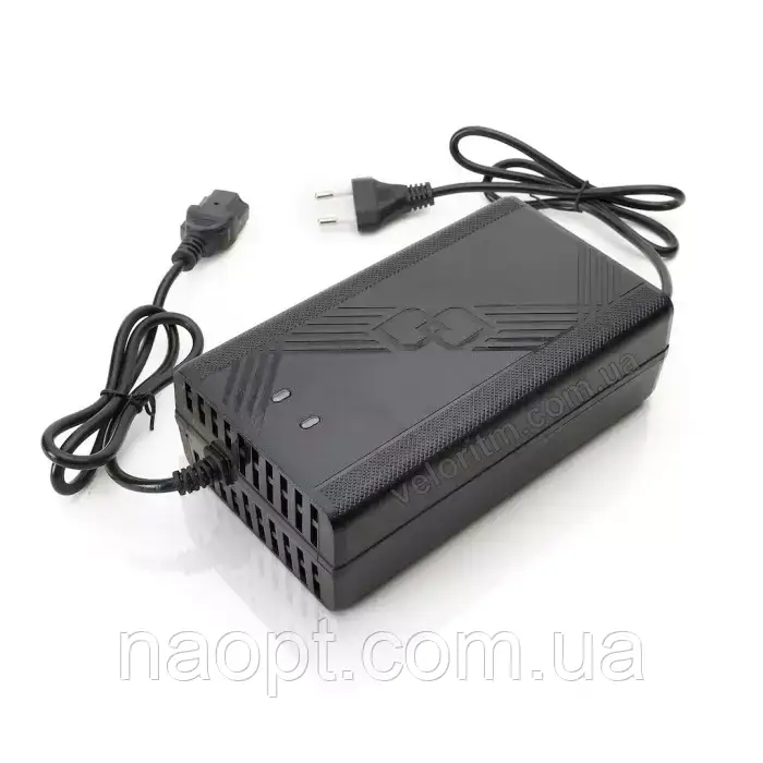 Зарядний пристрій для електросамокатів 48V/1.8A з кабелем живлення IEC C13, фото 1
