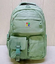 Якісний шкільний рюкзак в кольорах (висота 47 см)